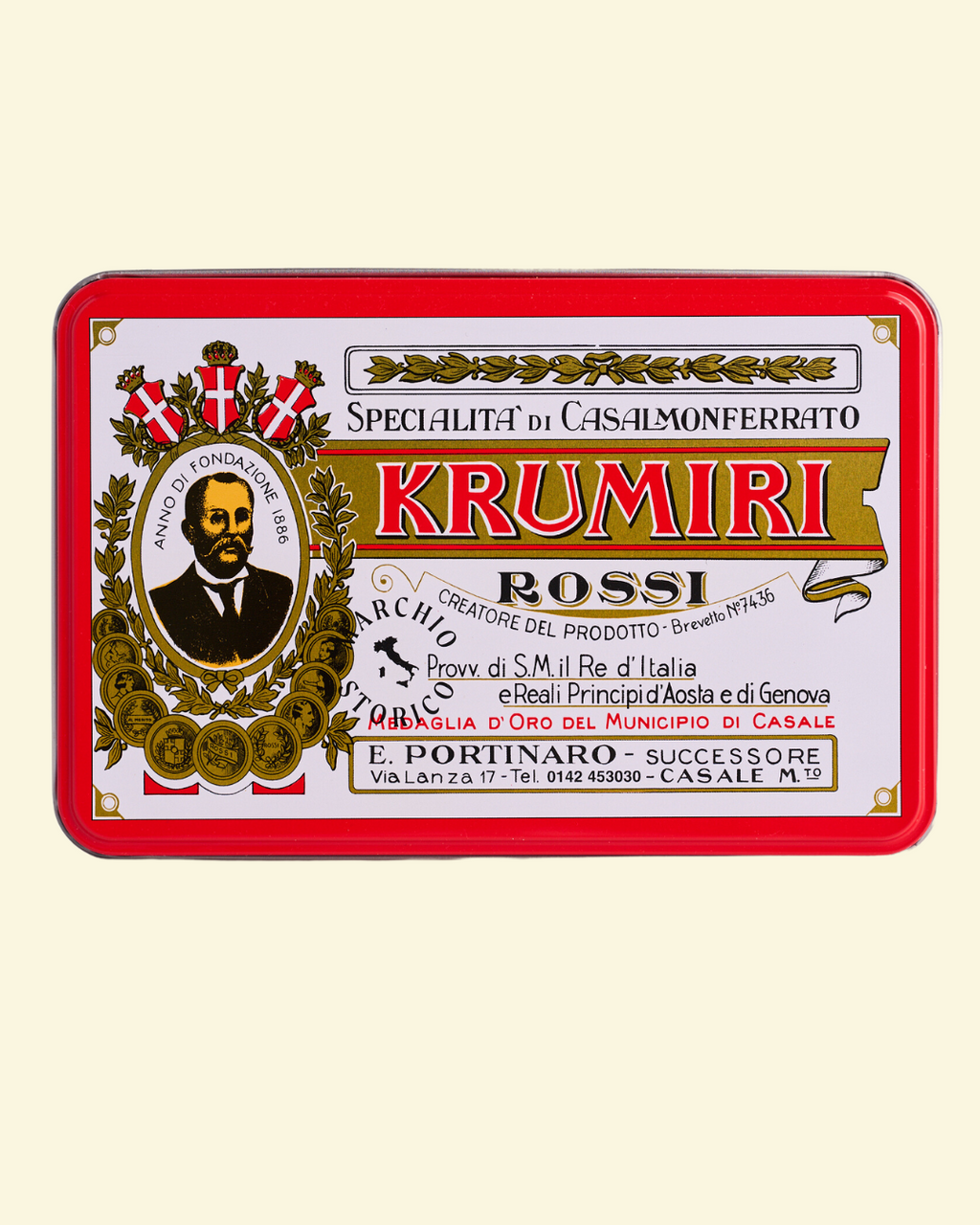 Krumiri Rossi in Gift Tin