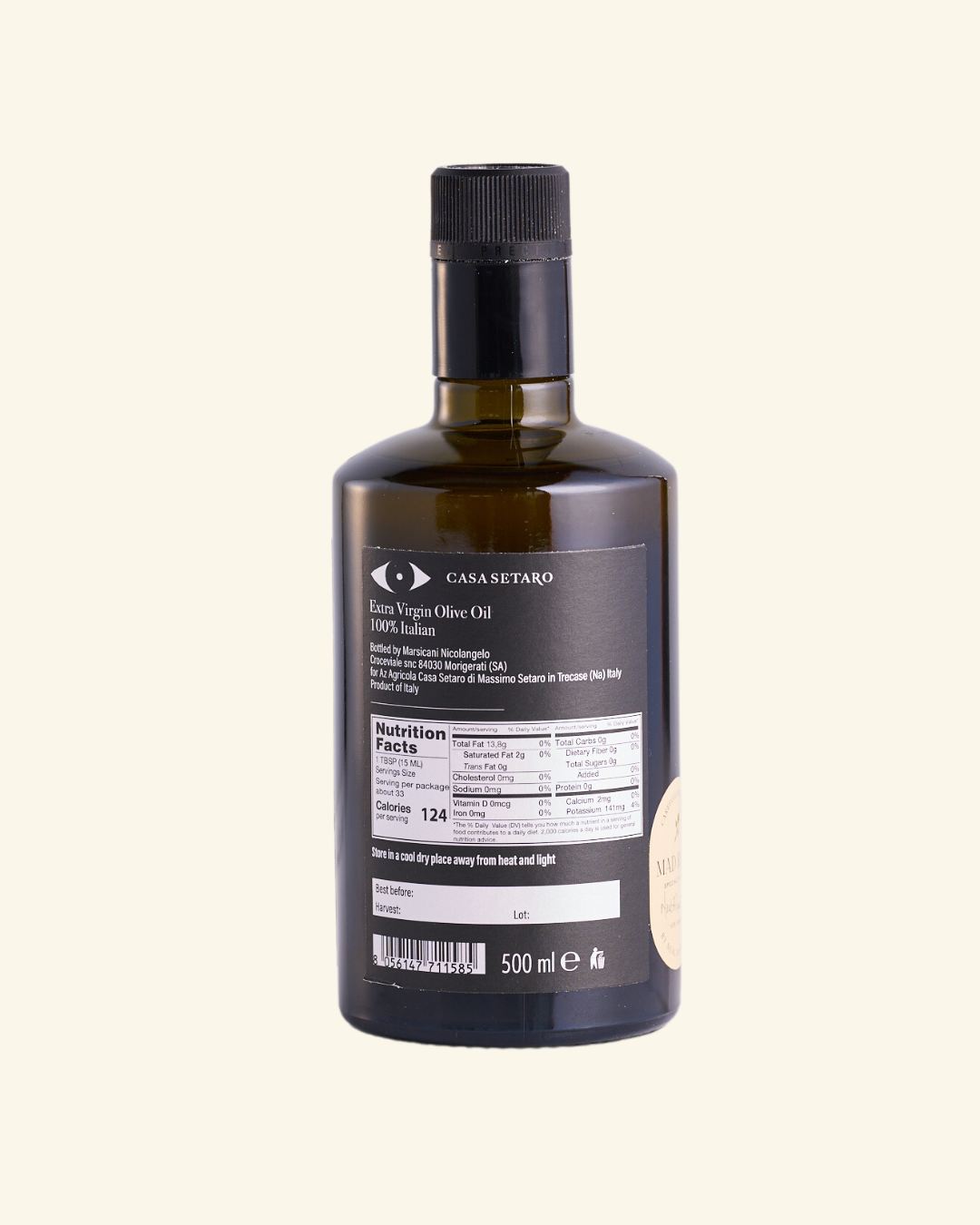 Casa Setaro Extra Virgin Olive Oil 2025