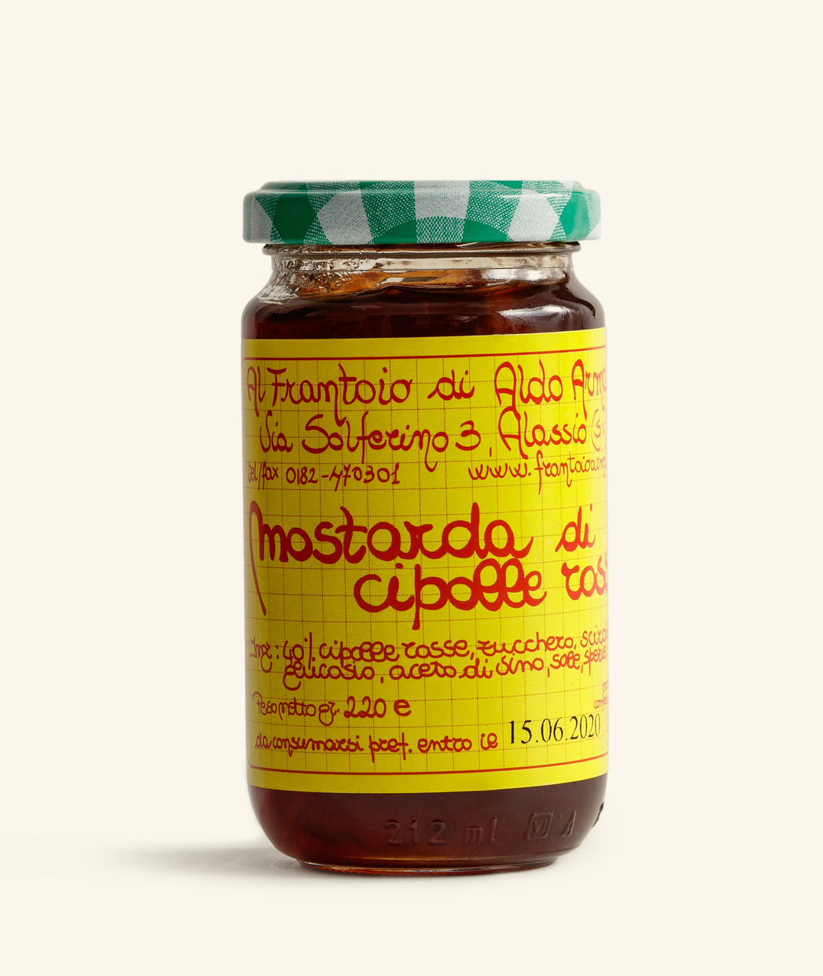 Mostarda di Cipolle Rosse - Red Onion Mostarda
